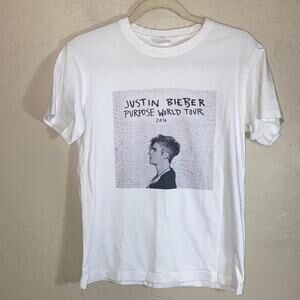 Justin Bieber purpose 2016 world tour tee.